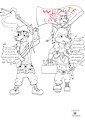 Raisin' Hell! (Lineart)