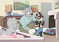 Victor is Wearin' Diapees!