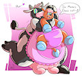 [COM/S1L] Good lil' calf