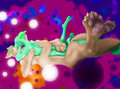 comm - light pink bubbles by Sekaj