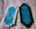 Perler Bead Rupee Badges by Valreations