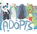 *ADOPTABLES*_Green gals 4/4