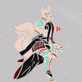 Scrap Kitsune by ChaosDraws