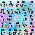 Telegram stickers Maho - by IceTheWise by mahogato