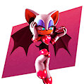 Rouge The bat REMAKE(? by Silentgnome