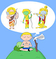 Finn the Avatar by faerayanthem