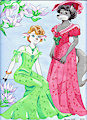 Flora and Dora the Gibson Girls