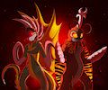 Kaiju Duo (Redraw)