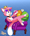 Expensive kitty by Ikaribunbun