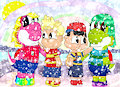 (BDG) Mollie And I With Our Favorite Characters by PikminFan25