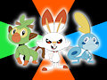 The Galar Starters