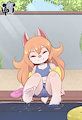 splashing on the pool ($) by Yarigami