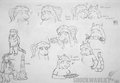 Snake/Thana and María Concepting
