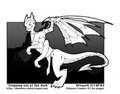 Giftart from Ozongriffox, drawn by Pegla by KaitoFenikkusu