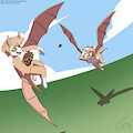 Epic Nimbat Battle! by Malificus