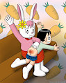 Rabbit Spanking Boy