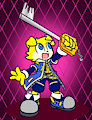 Drew some body else' character into a keyblade wielder