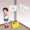 Oi pottytraining shorts - by Maxie