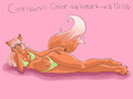 Comission furry color and lineart by DandelionDraw