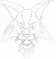 Werewolf Head Concept Sketch