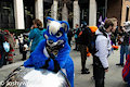 Ultra posing on a ball at LondonFurs 304 by Joshywooful