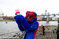 Skunk Mantra / FoxMantra at the beach near Tate Modern by Joshywooful