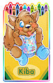 Kiba  Crayon badge by Marina Neira
