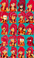 20 art styles challenge by XxFlameTheHedgehogxX