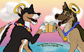 [Gift Art] You Can't Keep A Good Dog Down by DarkwolfUntamed