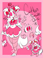 Cotton the Dove by GlitchBunny