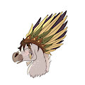 Piper, but Headdress. by PiperLikesApricots