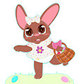 Amy the Easter Egg Hunter -By Nenetwinkletail-