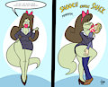 [C] Catherine's new suit