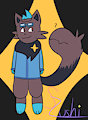 Souji Zushi, The Felined Zorua with a Tailmaw! by ShinyZorua