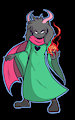 Fire Ralsei by Crackers