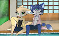 Fara and Krystal by InariFox