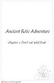 [Chapter 1] Ancient Relic Adventure by FireEagle2015