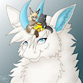 Wolfy, Shae, and Dan Trapped on Sei's Head &hearts;