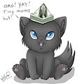 Wolfy's Tiny Money Hat