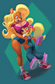 Tawna and Coco by flo