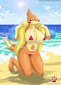 Pokemorph Floatzel by Shinn3