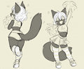 Quick Lacey doodles by Saucy