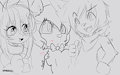drawing with my friendos by BreakingCloud