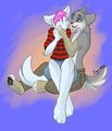 Cuddles by renderbobcat