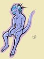blue