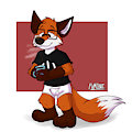 sleepy fox by Fumibat