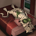 Kukulkan Sergal commission (old art) by Dredjir