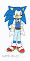 The little Merhog: Sonic in hedgehog form