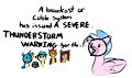 Emergency Broadcast Birb by CuteLewds