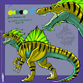 Deathosaurus Color Sketch Adopt #2